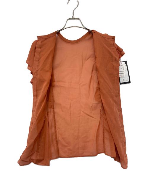 TOMORROW LAND（トゥモローランド）TOMORROW LAND (トゥモローランド) ノースリーブブラウス レッド サイズ:Sの古着・服飾アイテム