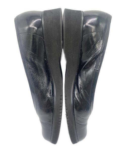 Salvatore Ferragamo（サルヴァトーレ フェラガモ）Salvatore Ferragamo (サルヴァトーレ フェラガモ) フラットシューズ ブラック サイズ:25cmの古着・服飾アイテム