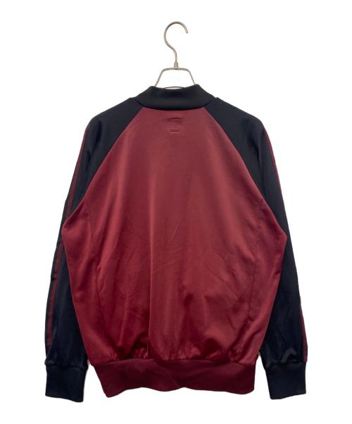 adidas（アディダス）adidas (アディダス) トラックジャケット ワインレッド×ブラック サイズ:Lの古着・服飾アイテム