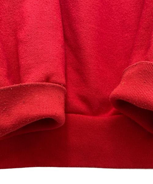 WTAPS（ダブルタップス）WTAPS (ダブルタップス) クルーネックスウェット レッド サイズ:ＸＬの古着・服飾アイテム