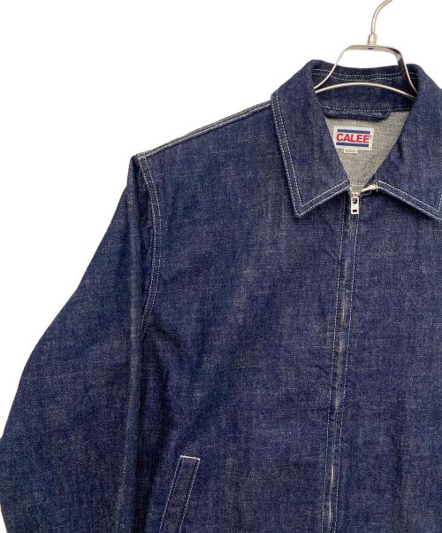 CALEE（キャリー）CALEE (キャリー) デニムジャケット インディゴ サイズ:MEDIUMの古着・服飾アイテム