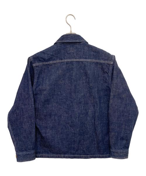CALEE（キャリー）CALEE (キャリー) デニムジャケット インディゴ サイズ:MEDIUMの古着・服飾アイテム