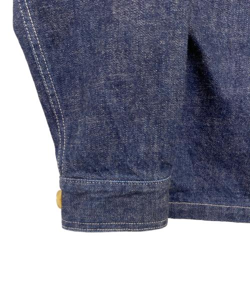 CALEE（キャリー）CALEE (キャリー) デニムジャケット インディゴ サイズ:MEDIUMの古着・服飾アイテム
