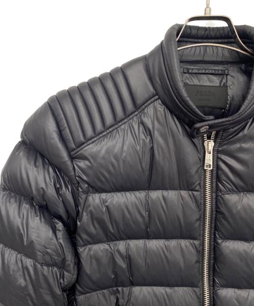 PRADA（プラダ）PRADA (プラダ) ダウンジャケット ブラック サイズ:52の古着・服飾アイテム