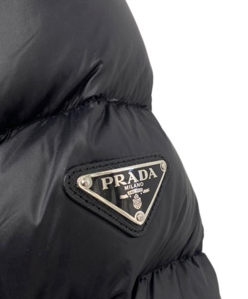 PRADA（プラダ）PRADA (プラダ) ダウンジャケット ブラック サイズ:52の古着・服飾アイテム