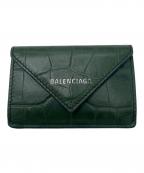 BALENCIAGAバレンシアガ）の古着「コンパクトウォレット」｜グリーン