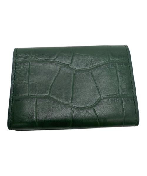 BALENCIAGA（バレンシアガ）BALENCIAGA (バレンシアガ) コンパクトウォレット グリーン サイズ:表記無しの古着・服飾アイテム