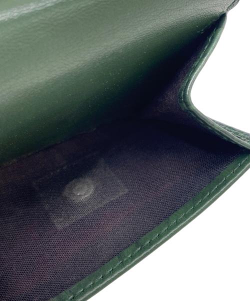 BALENCIAGA（バレンシアガ）BALENCIAGA (バレンシアガ) コンパクトウォレット グリーン サイズ:表記無しの古着・服飾アイテム