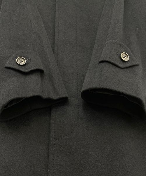 BROOKS BROTHERS（ブルックスブラザーズ）BROOKS BROTHERS (ブルックスブラザーズ) カシミヤステンカラーコート ブラック サイズ:Ｌの古着・服飾アイテム