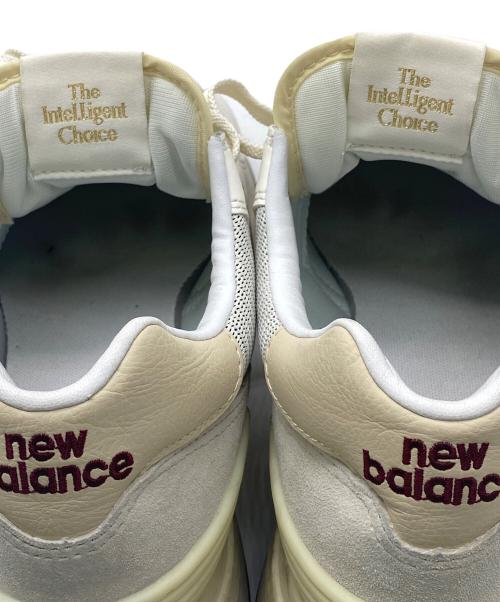 NEW BALANCE（ニューバランス）NEW BALANCE (ニューバランス) ローカットスニーカー ホワイト サイズ:26cmの古着・服飾アイテム