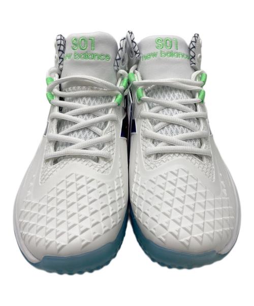 NEW BALANCE（ニューバランス）NEW BALANCE (ニューバランス) トレーニングシューズ ホワイト サイズ:26cmの古着・服飾アイテム