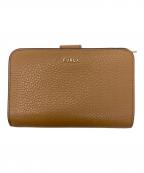 FURLAフルラ）の古着「2つ折り財布」｜キャメル
