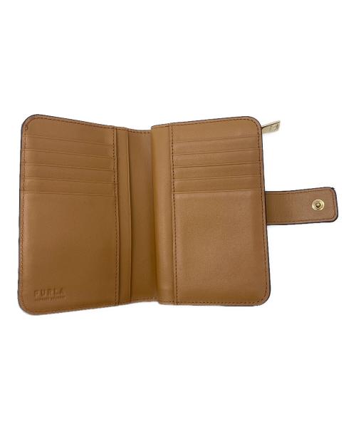 FURLA（フルラ）FURLA (フルラ) 2つ折り財布 キャメルの古着・服飾アイテム