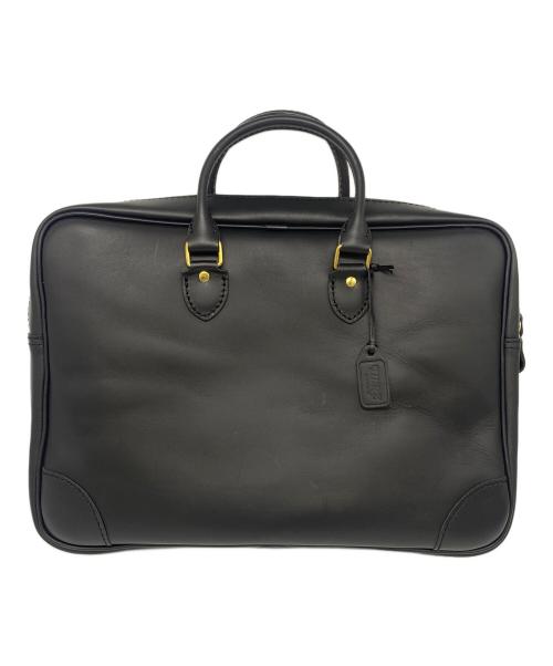 HERS（ハーズ）HERS (ハーズ) レザーブリーフケース ブラックの古着・服飾アイテム