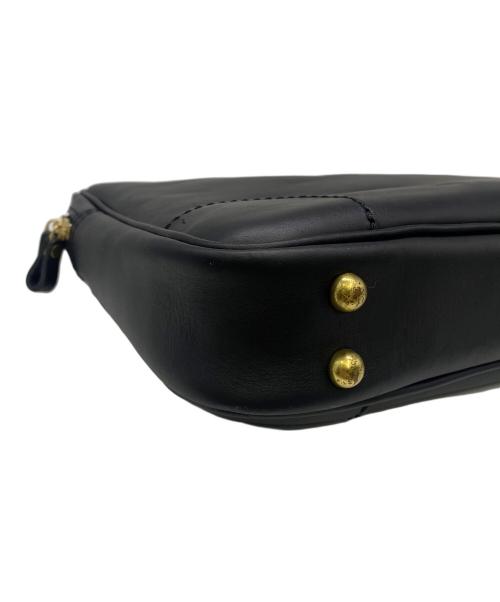 HERS（ハーズ）HERS (ハーズ) レザーブリーフケース ブラックの古着・服飾アイテム