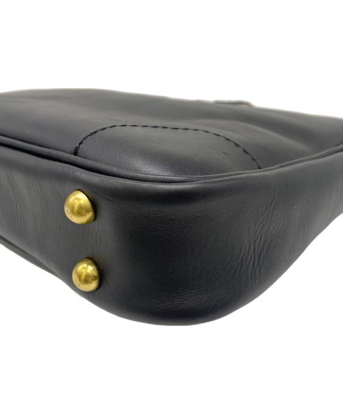 HERS（ハーズ）HERS (ハーズ) レザーブリーフケース ブラックの古着・服飾アイテム