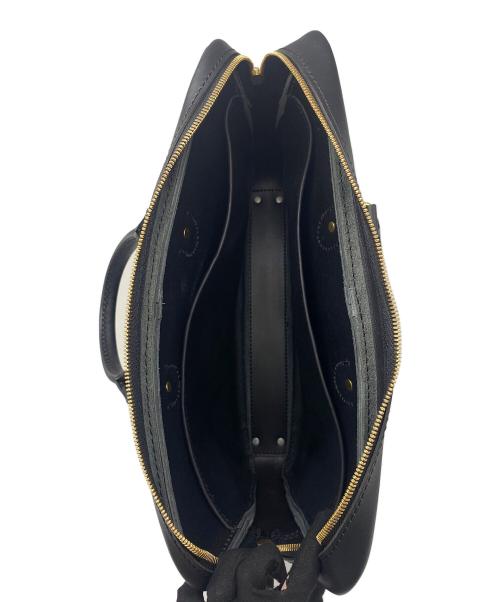 HERS（ハーズ）HERS (ハーズ) レザーブリーフケース ブラックの古着・服飾アイテム