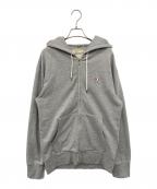 maison kitsuneメゾンキツネ）の古着「スウェットパーカー」｜グレー