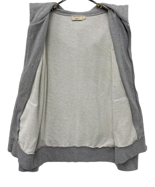 maison kitsune（メゾンキツネ）maison kitsune (メゾンキツネ) スウェットパーカー グレー サイズ:Ｌの古着・服飾アイテム