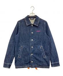 KENZO（ケンゾー）の古着「デニムコーチジャケット」｜インディゴ