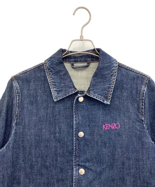 KENZO（ケンゾー）KENZO (ケンゾー) デニムコーチジャケット インディゴ サイズ:Lの古着・服飾アイテム