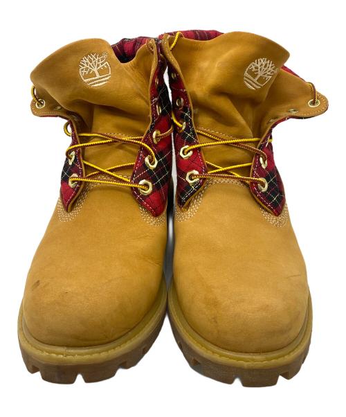 Timberland（ティンバーランド）Timberland (ティンバーランド) トレッキングブーツ キャメル×レッド サイズ:26cmの古着・服飾アイテム