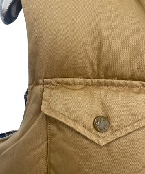 THE NORTH FACE（ザ ノース フェイス）THE NORTH FACE (ザ ノース フェイス) ダウンベスト ベージュ サイズ:XSの古着・服飾アイテム