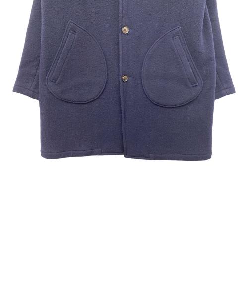 DANTON（ダントン）DANTON (ダントン) ステンカラーコート ネイビー サイズ:Ｌの古着・服飾アイテム