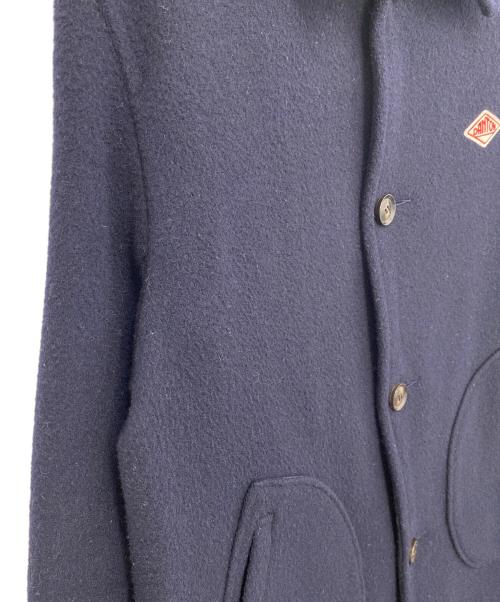 DANTON（ダントン）DANTON (ダントン) ステンカラーコート ネイビー サイズ:Ｌの古着・服飾アイテム