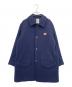 DANTON（ダントン）の古着「ステンカラーコート」｜ネイビー