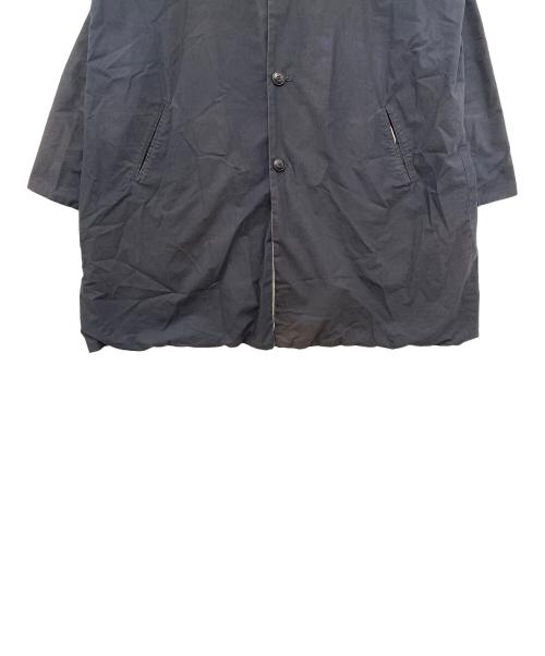 ironari（イロナリ）ironari (イロナリ) ノーカラーサクラコート ネイビー サイズ:Ｍの古着・服飾アイテム