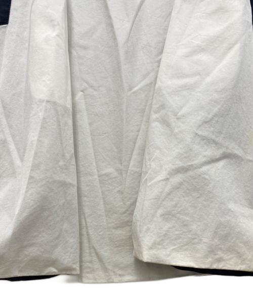 ironari（イロナリ）ironari (イロナリ) ノーカラーサクラコート ネイビー サイズ:Ｍの古着・服飾アイテム