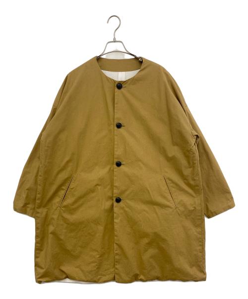 EEL（イール）EEL (イール) ノーカラーサクラコート カーキ サイズ:2の古着・服飾アイテム