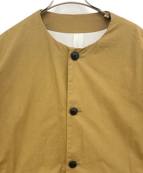 EEL（イール）EEL (イール) ノーカラーサクラコート カーキ サイズ:2の古着・服飾アイテム