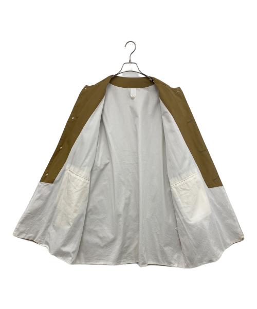 EEL（イール）EEL (イール) ノーカラーサクラコート カーキ サイズ:2の古着・服飾アイテム