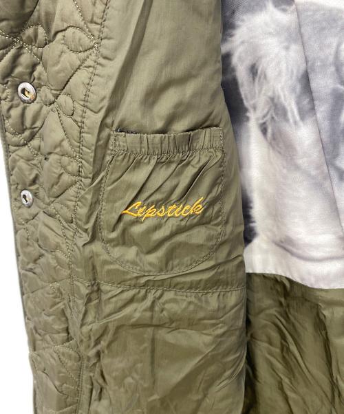 Barbour（バブアー）Barbour (バブアー) ANYA HINDMARCH (アニヤハインドマーチ) キルティングジャケット オリーブ サイズ:USA6の古着・服飾アイテム