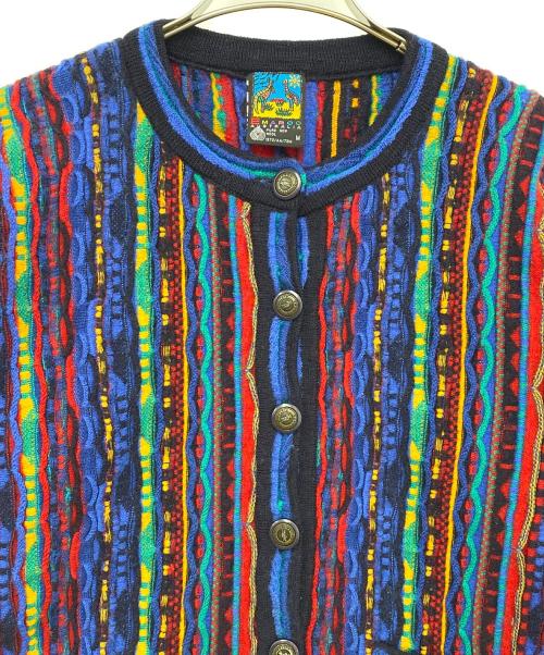 Emaroo（エマルー）Emaroo (エマルー) 厚手カーディガン マルチカラー サイズ:Ｍの古着・服飾アイテム