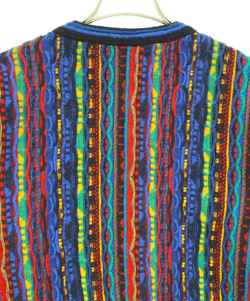 Emaroo（エマルー）Emaroo (エマルー) 厚手カーディガン マルチカラー サイズ:Ｍの古着・服飾アイテム