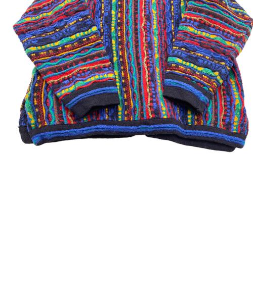 Emaroo（エマルー）Emaroo (エマルー) 厚手カーディガン マルチカラー サイズ:Ｍの古着・服飾アイテム