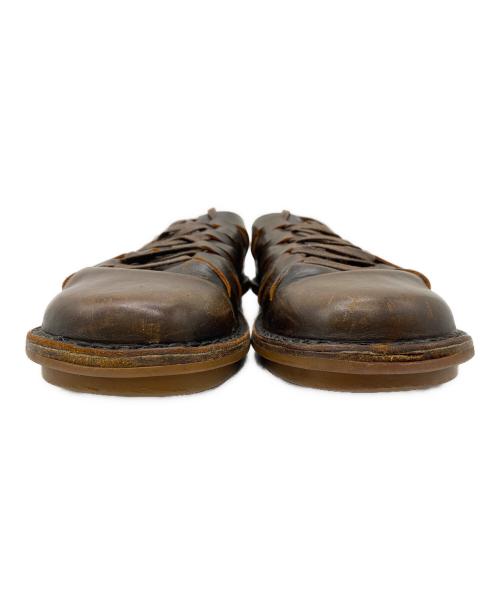 Trippen（トリッペン）Trippen (トリッペン) レザースリッポン ブラウン サイズ:25.5cmの古着・服飾アイテム