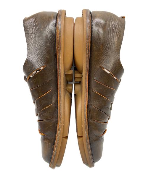 Trippen（トリッペン）Trippen (トリッペン) レザースリッポン ブラウン サイズ:25.5cmの古着・服飾アイテム