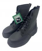 PUMAプーマ）の古着「レースアップブーツ」｜ブラック