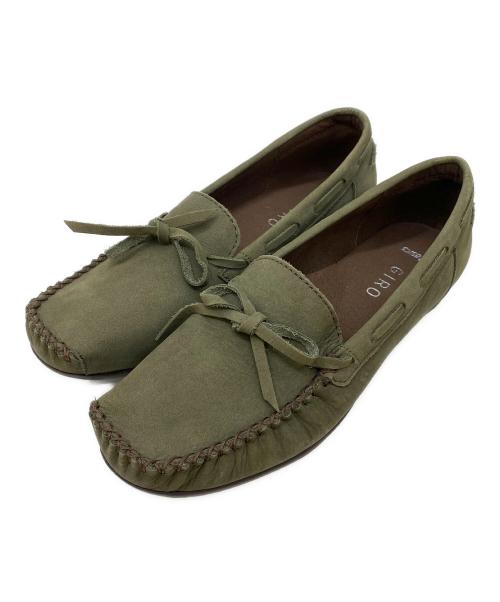 asics（アシックス）asics (アシックス) ウォーキングシューズ カーキ サイズ:23cmの古着・服飾アイテム