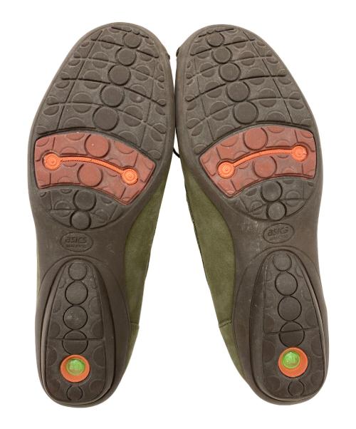 asics（アシックス）asics (アシックス) ウォーキングシューズ カーキ サイズ:23cmの古着・服飾アイテム