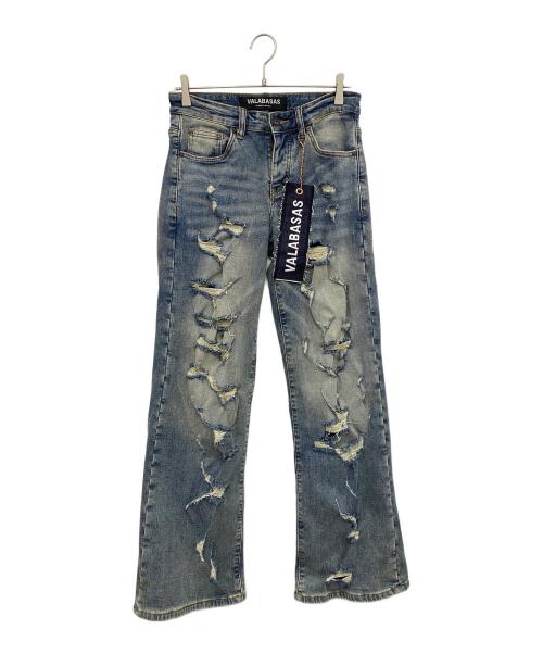 VALABASAS（バラバサス）VALABASAS (バラバサス) デニムパンツ インディゴ サイズ:Ｓ 未使用品の古着・服飾アイテム