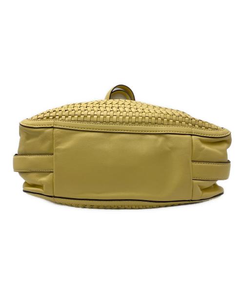 COACH（コーチ）COACH (コーチ) ハンドバッグ イエローの古着・服飾アイテム