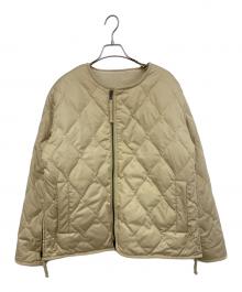TAION（タイオン）の古着「リバーシブルダウンジャケット」｜ベージュ