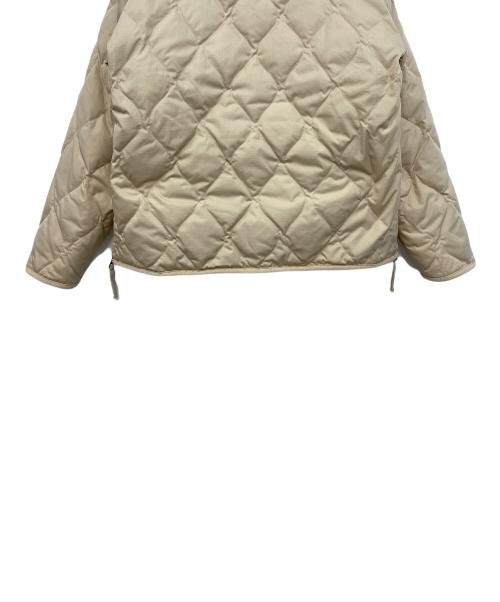 TAION（タイオン）TAION (タイオン) リバーシブルダウンジャケット ベージュ サイズ:Ｍの古着・服飾アイテム