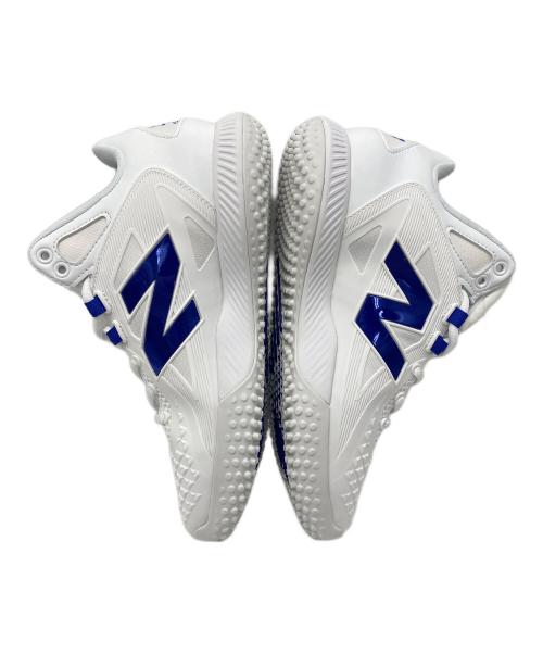 NEW BALANCE（ニューバランス）NEW BALANCE (ニューバランス) トレーニングシューズ ホワイト×ブルー サイズ:26㎝ 未使用品の古着・服飾アイテム