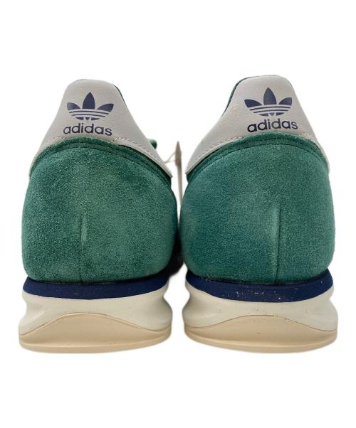 adidas（アディダス）adidas (アディダス) ローカットスニーカー グリーン サイズ:25.5cm 未使用品の古着・服飾アイテム